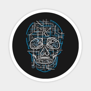 Cyber Skull Magnet